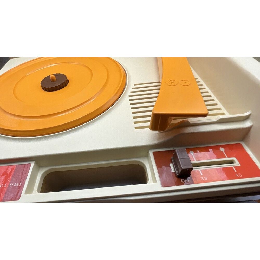 Tested VINTAGE Fisher~Price‎ #825 Phonograph Record Player - Picture 10 of 12
